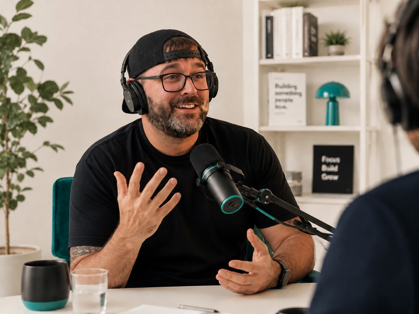 Founder interview content intelligence system